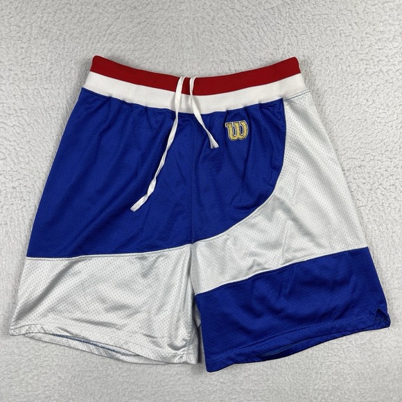 Wilson Shorts Mens XL Vintage Made‎ In USA Gym Basketball Workout Tennis Active - Picture 1 of 11
